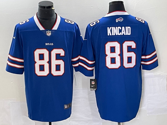 Men's Buffalo Bills #86 Dalton Kincaid Blue Vapor Untouchable Limited Football Stitched Jersey